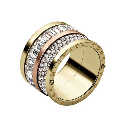 michael kors damenring bronze|Michael Kors rings.